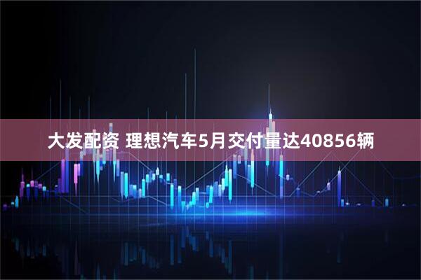 大发配资 理想汽车5月交付量达40856辆