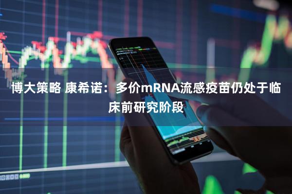博大策略 康希诺：多价mRNA流感疫苗仍处于临床前研究阶段